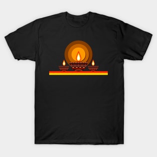 Diwali Festival Lights V1 T-Shirt